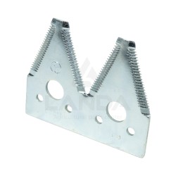 SECTION DOUBLE FINE DENTURE