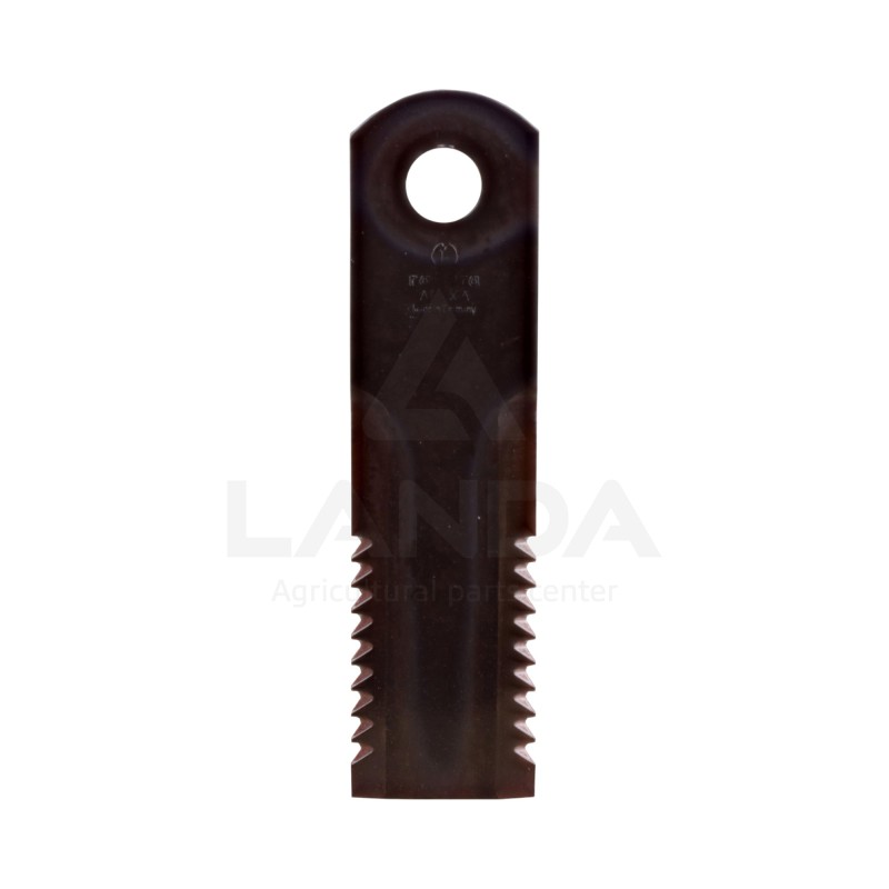 COUTEAU DE BROYEUR DENTEE DOUBLE FACE