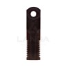 COUTEAU DE BROYEUR DENTEE DOUBLE FACE