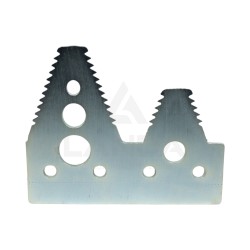 SECTION DOUBLE (grand et petit couteaux) grosse denture