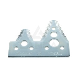 SECTION DOUBLE (grand et petit couteaux) grosse denture