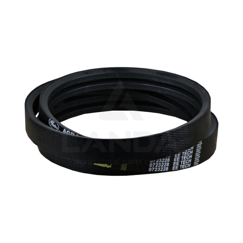 CORREA TRAPEZOIDAL MULTICANAL 2HB