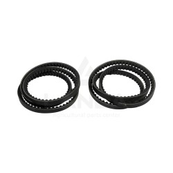 SET OF 2 SERRATED V-BELTS