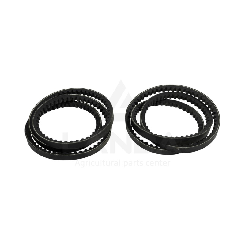 JUEGO DE 2 CORREAS TRAPEZOIDALES DENTADAS