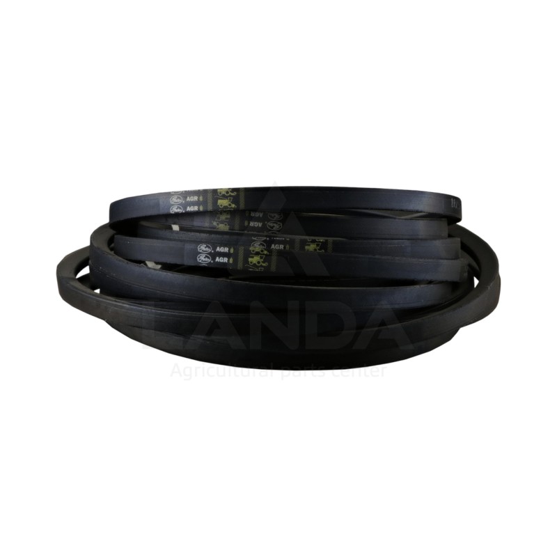 SET OF 4 SMOOTH V-BELTS