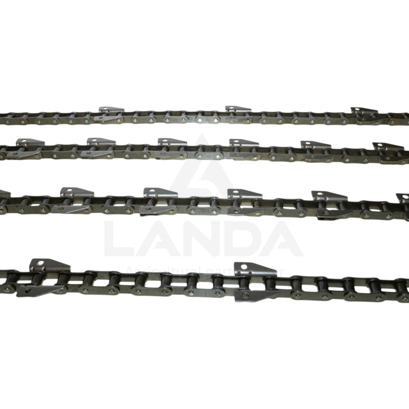 JEU DE 4 CHAINES DE CONVOYEUR CA557 (SANS BARRETTES)