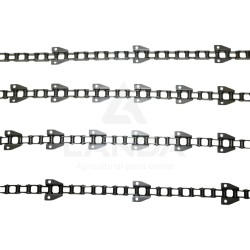 JEU DE 4 CHAINES DE CONVOYEUR CA557 (SANS BARRETTES)