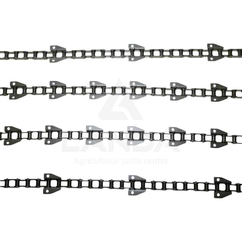 JEU DE 4 CHAINES DE CONVOYEUR CA557 (SANS BARRETTES)