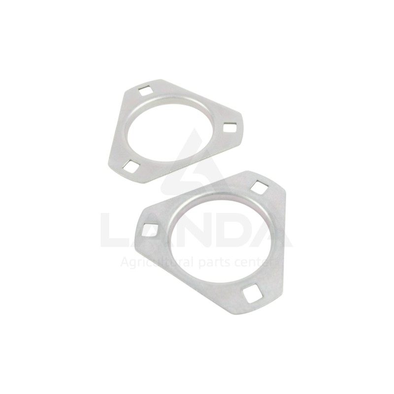 JUEGO DE 2 BRIDAS TRIANGULAR SIN ENGRASE