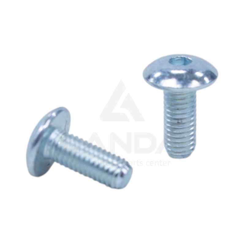 VIS TETE BOMBEE SIX PANS CREUX (M8x20)