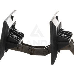 CHAINE D'ELEVATEUR A GRAINS COMPLETE RENFORCEE SK717 (144 Maillons et 36 Palettes moulées)