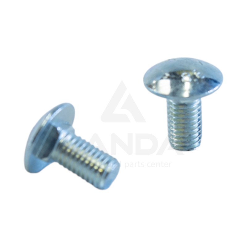 VIS TETE BOMBEE COLLET CARRE COURT (M10x20)