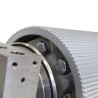 ROULEAU ÉCLATEUR AVANT COMPLET X-CRACKER 110 DENTS (Chromé, Ø250mm)