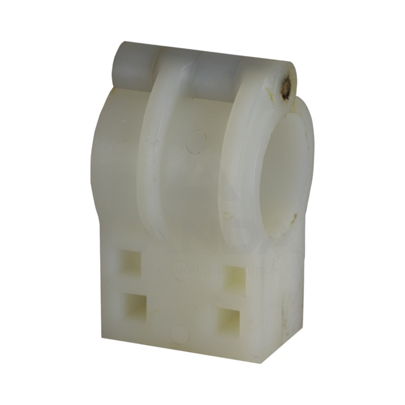 SOPORTE PLÁSTICO DEDO RETRÁCTIL (CON PASADOR)