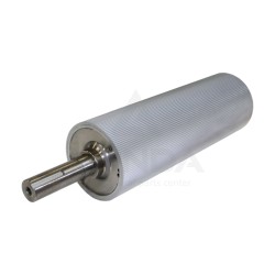 COMPLETE CORN CRACKER ROLLER 130 TOOTH (CHROME PLATED)