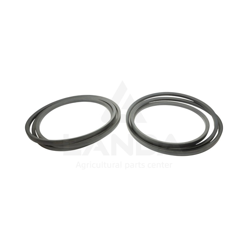 SET OF 2 SMOOTH V-BELTS