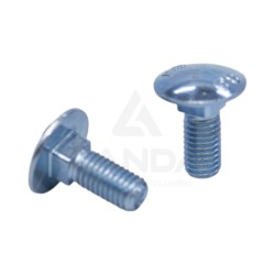 VIS TETE BOMBEE COLLET CARRE (M10x25)