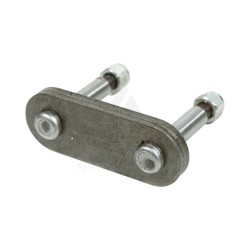 ATTACHE RAPIDE CA557 AXE CHROME (Ecrou inclus)