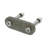 ATTACHE RAPIDE CA557 AXE CHROME (Ecrou inclus)