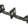 CHAINE D'ELEVATEUR A GRAINS COMPLETE RENFORCEE CA550V (145 Maillons et 35 Palettes)