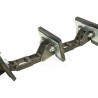 CHAINE D'ELEVATEUR A GRAINS COMPLETE RENFORCEE CA550V (145 Maillons et 35 Palettes)