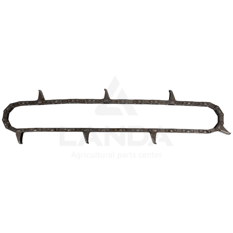 CADENA ALIMENTADORA CA550 (Ejes cromados - 56 eslabones)