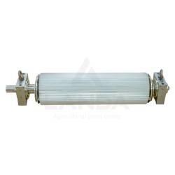 ROULEAU ÉCLATEUR AVANT MCC CLASSIC COMPLET 80 DENTS (Chromé, Ø196mm)