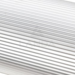 ROULEAU ÉCLATEUR AVANT MCC CLASSIC 80 DENTS (Chromé, Ø196mm, monté avec arbre - sans palier)