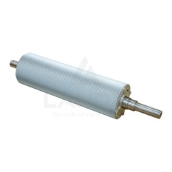 ROULEAU ÉCLATEUR AVANT MCC CLASSIC 100 DENTS (Chromé, Ø196mm, monté avec arbre - sans palier)