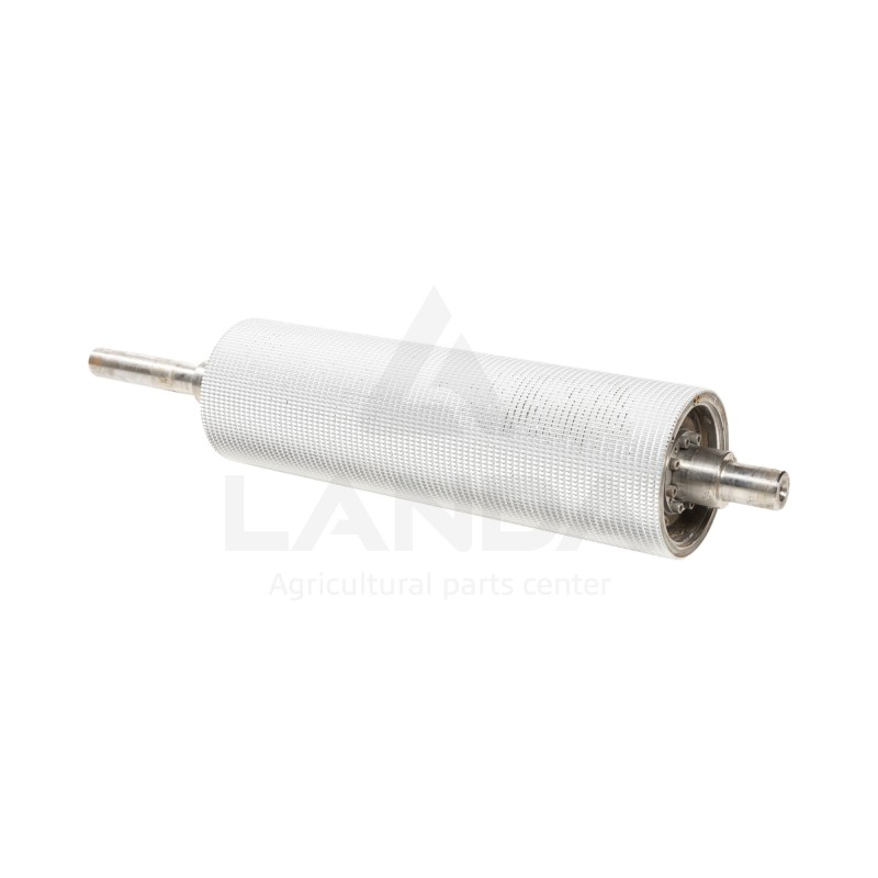 RODILLO CROMO MAIZ CRACKER TRASERO 120 PUAS, CON EJE