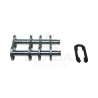 CHAINE DOUBLE A ROULEAUX 16B-2 DIAMOND (76 maillons - attache rapide incluse)
