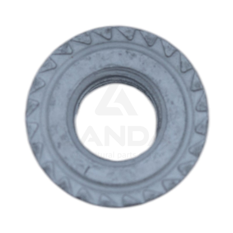 ECROU A EMBASE CRANTEE M12