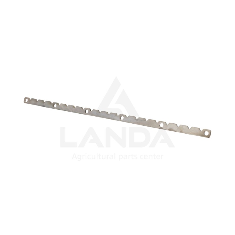 BARRETTE CRANTÉE INOX (Lg780mm, 6 trous)