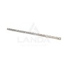 BARRETTE CRANTÉE INOX (Lg780mm, 6 trous)
