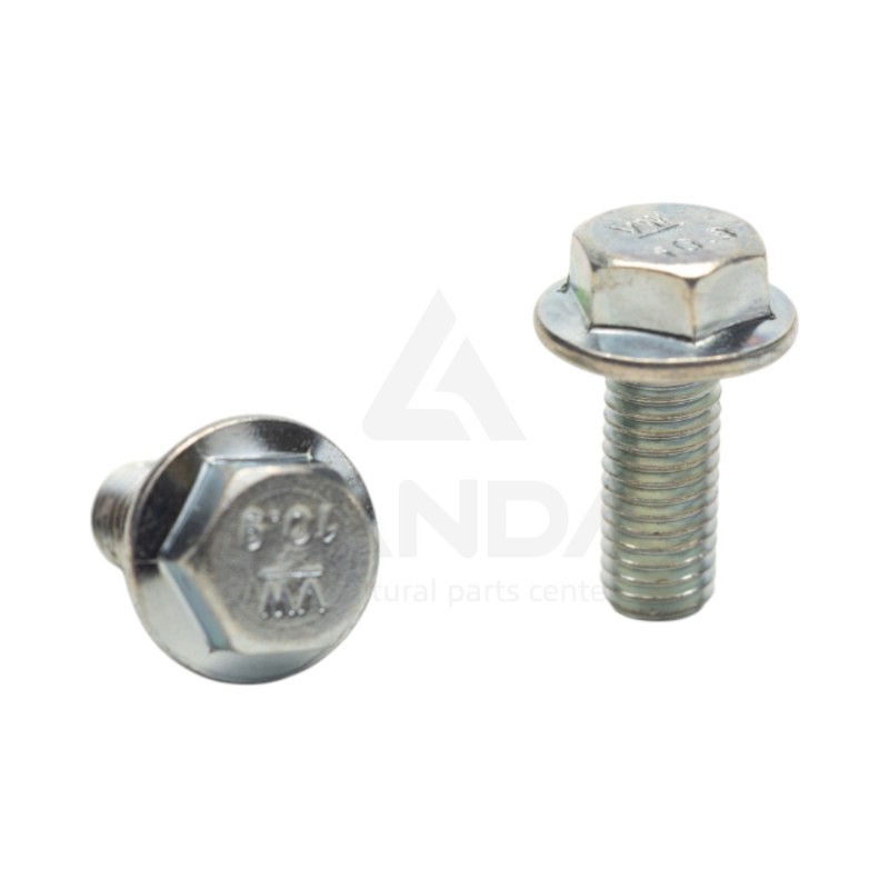 VIS TETE HEXAGONALE A EMBASE LISSE (M10x25)