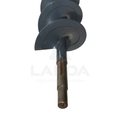 AUGER FOR CLEAN GRAIN IN THE BOTTOM OF CLEANING FUND