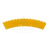 CUCHILLA EXTERIOR RESFORZADA COLOR AMARILLO SH GRAN ROTOR (3,5 mm)