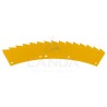 CUCHILLA EXTERIOR RESFORZADA COLOR AMARILLO SH GRAN ROTOR (3,5 mm)