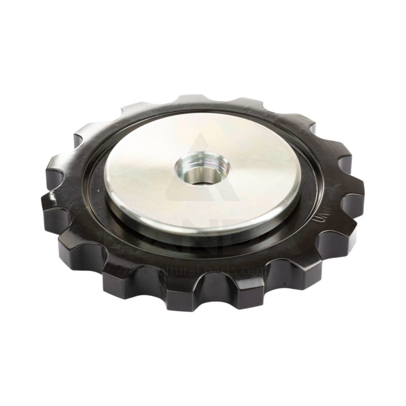 PIGNON TENDEUR COMPLET ACIER 15 Z (bagues et roulements inclus)