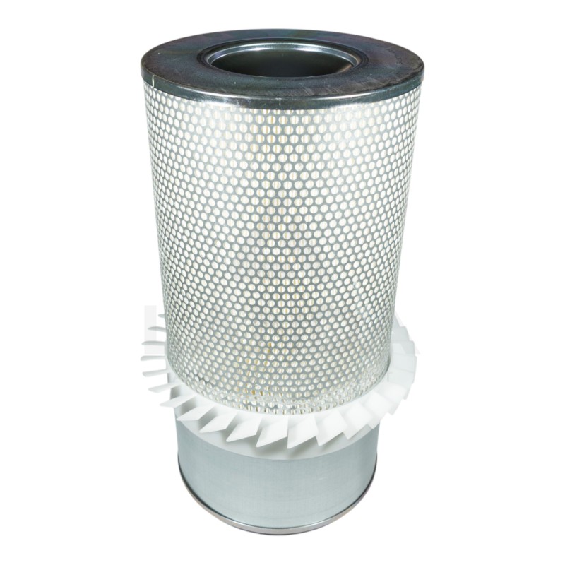 OUTER AIR FILTER WITH FINS
