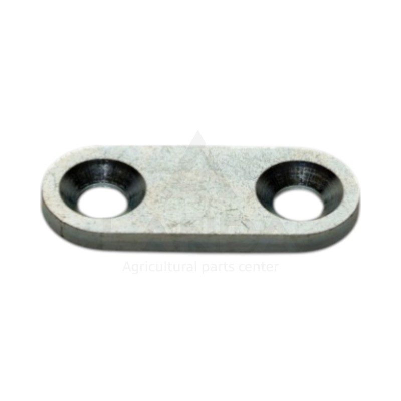 REINFORCEMENT PLATE BETWEEN KNIVES (2 COUNTERSUNK HOLES)