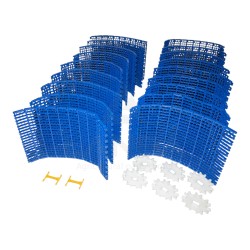 JEU COMPLET MAILLES BLEUES EGRENEUR