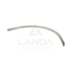 GLISSIERE METALLIQUE VIRAGE SUPERIEUR ARRIERE DROITE