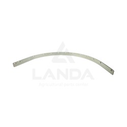GLISSIERE METALLIQUE VIRAGE SUPERIEUR ARRIERE DROITE
