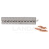 AGRAFE INOX COMPLETE DE 240MM A RIVET
