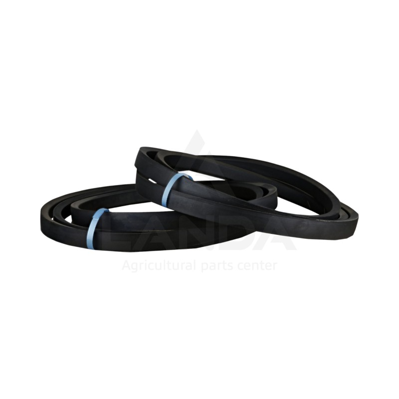 JEU 2 COURROIES VARIATEUR LISSES
