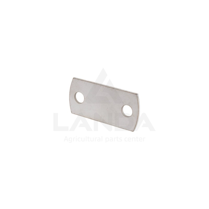 PLACA DE ACERO INOXIDABLE 2TR