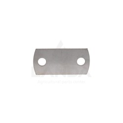 PLACA DE ACERO INOXIDABLE 2TR