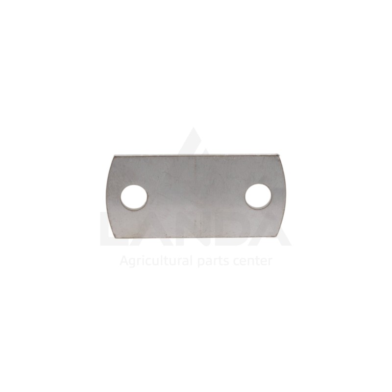 PLACA DE ACERO INOXIDABLE 2TR