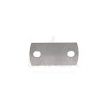 PLACA DE ACERO INOXIDABLE 2TR